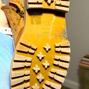 Jimmy Choo Embossed Combat Boots